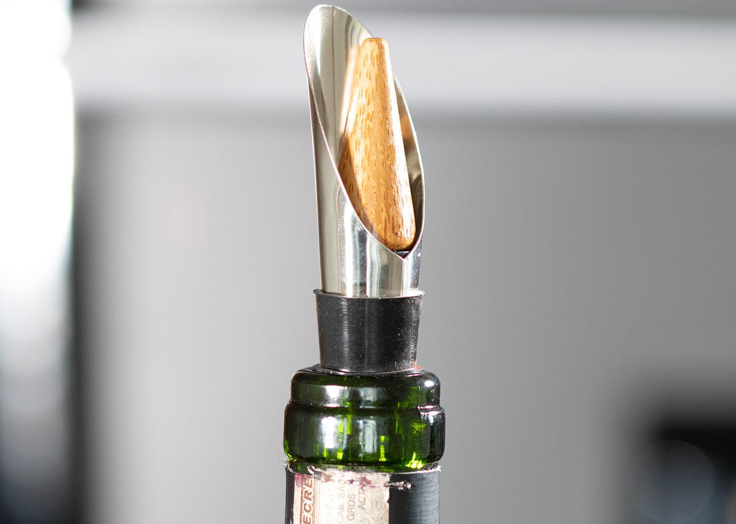 Caja de bambú para una botella Natural miniatura 7