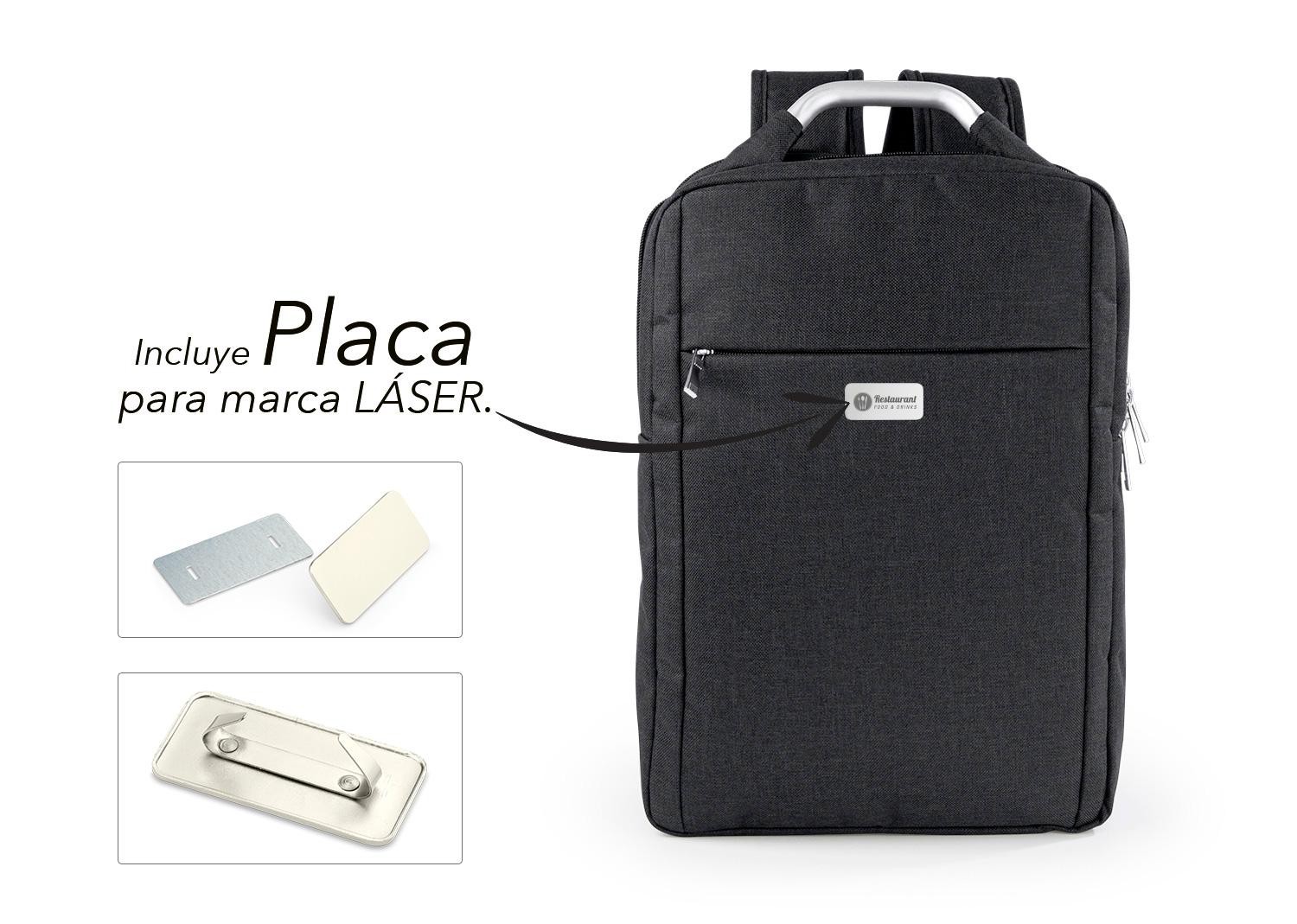 Morral rochester 14 lts. Negro miniatura 9