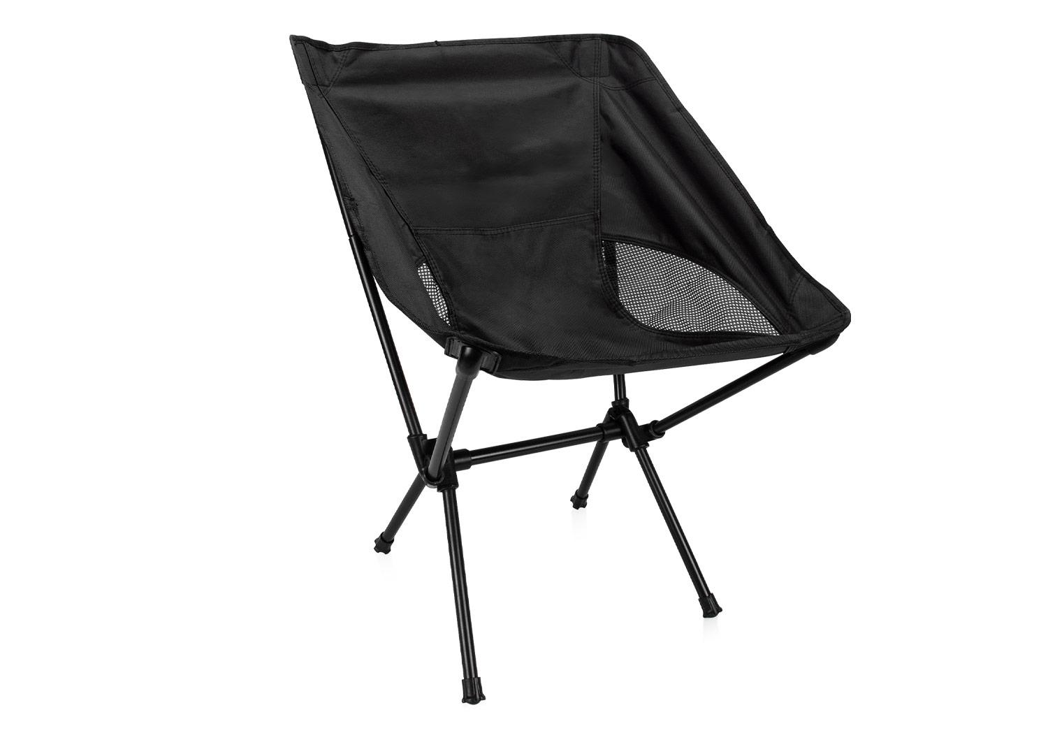 Silla portatil tarantino Negro front