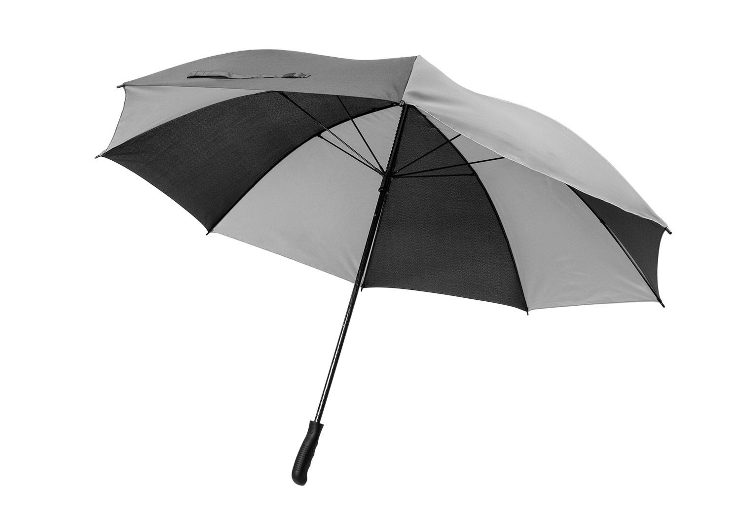 Paraguas 30 poppins Negro / Gris front