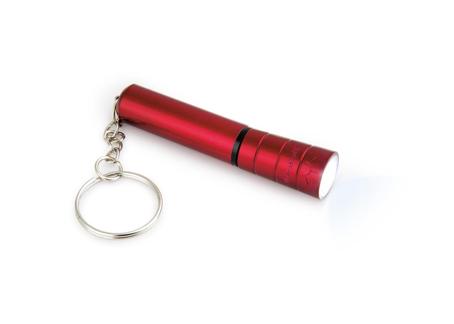 Linterna ankara metalizada Rojo front