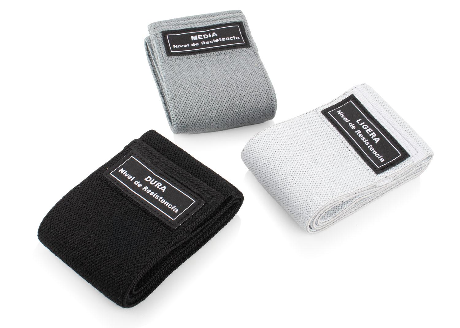 Bandas deportivas endure Negro front