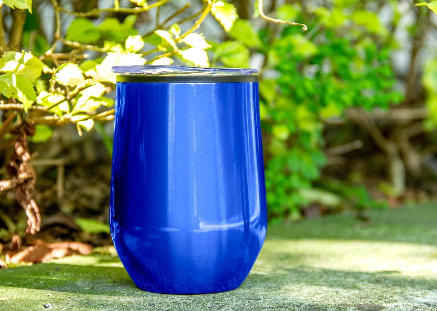 Vaso en acero queen 400 ml / 13 oz Azul Rey miniatura 7