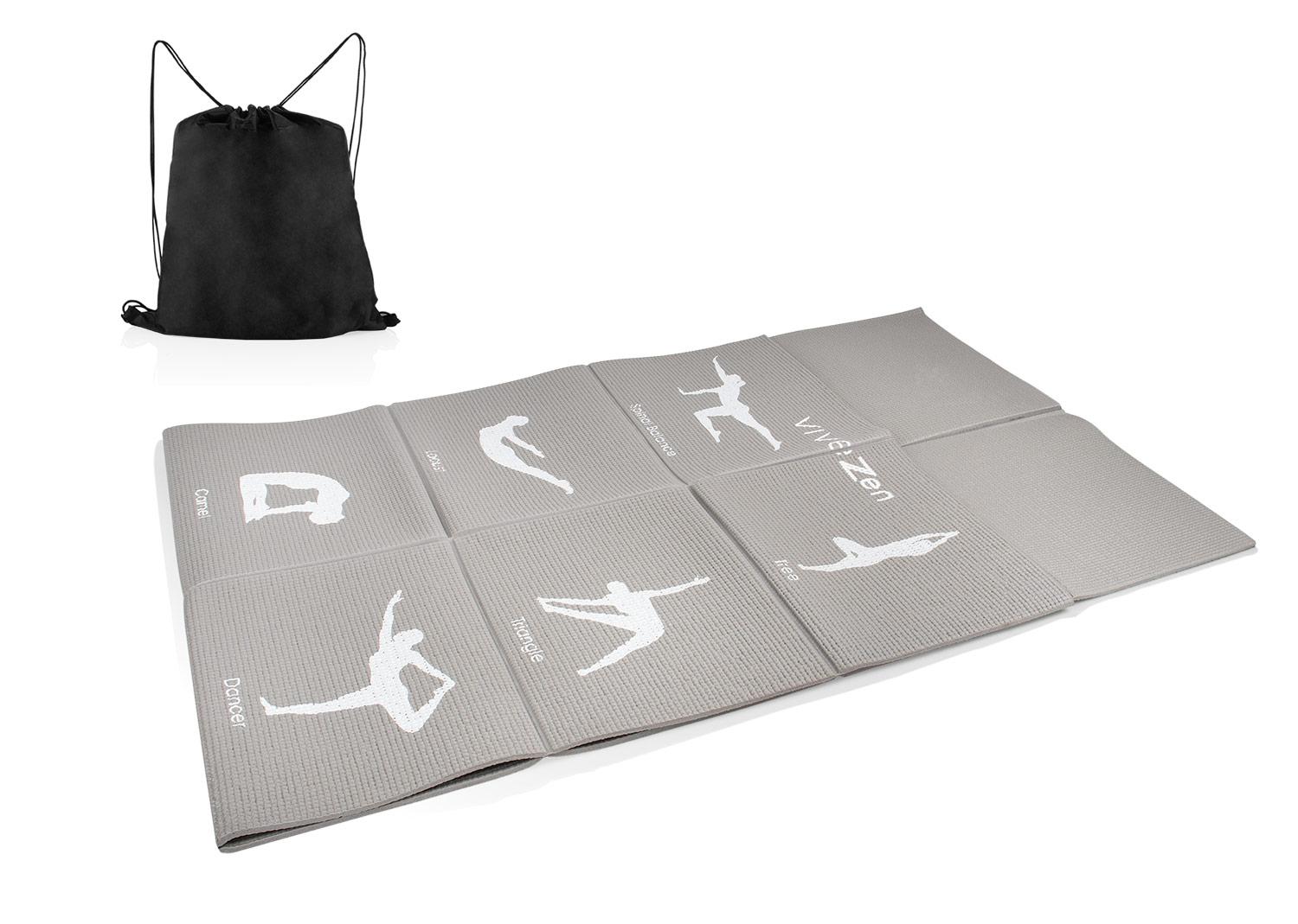 Tapete yoga Gris miniatura 2