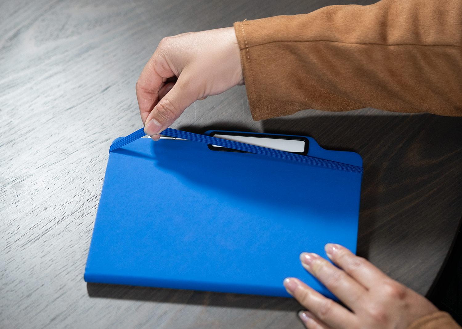 Libreta lamine con bolígrafo Azul Rey miniatura 5