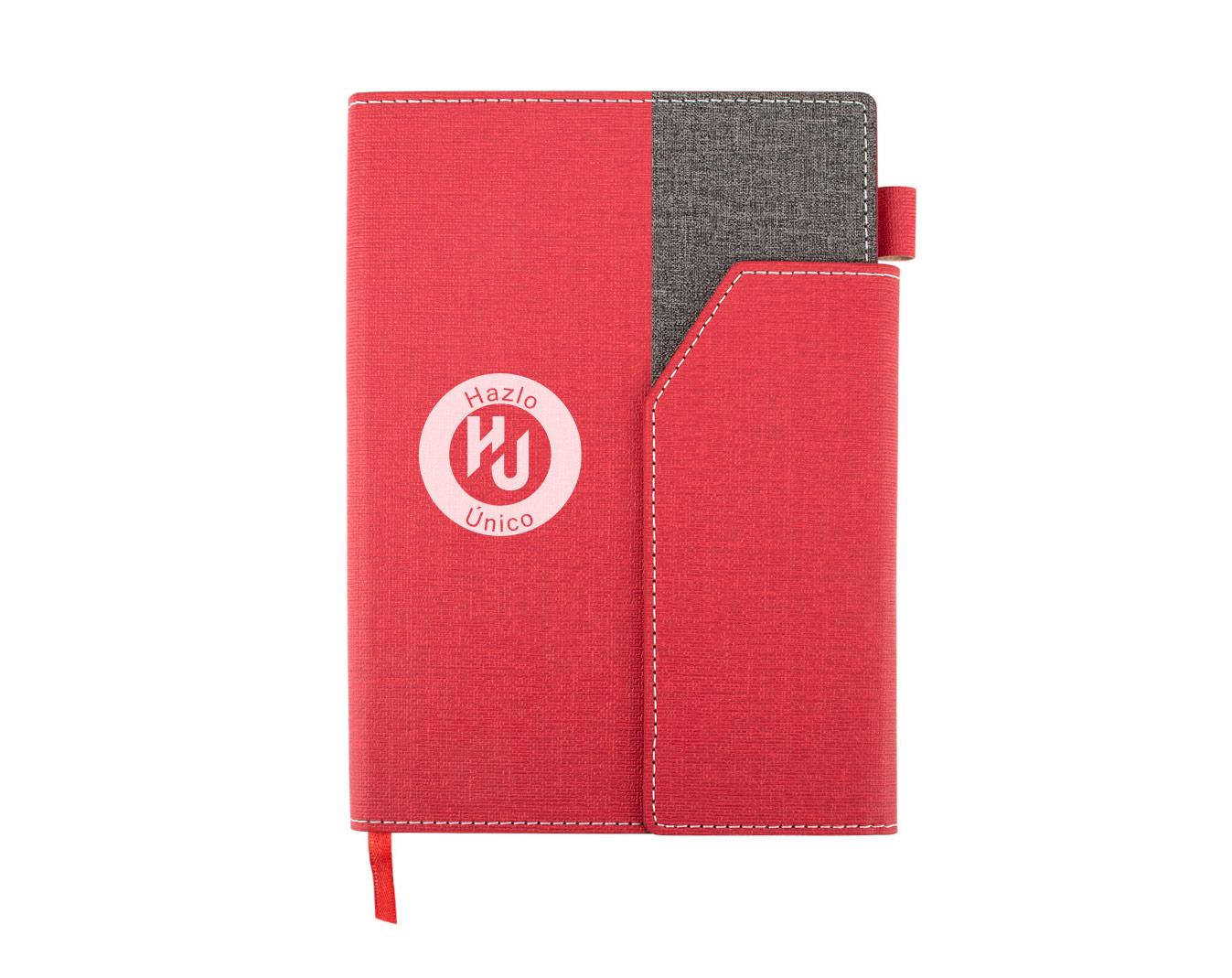 Libreta newton Rojo miniatura 3