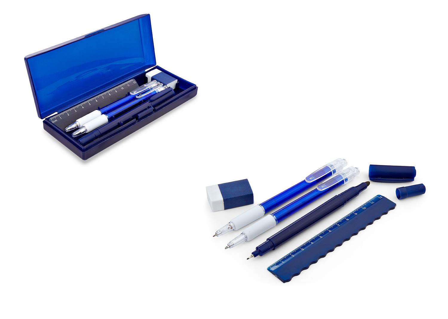 Set de escritorio unique Azul Rey miniatura 2