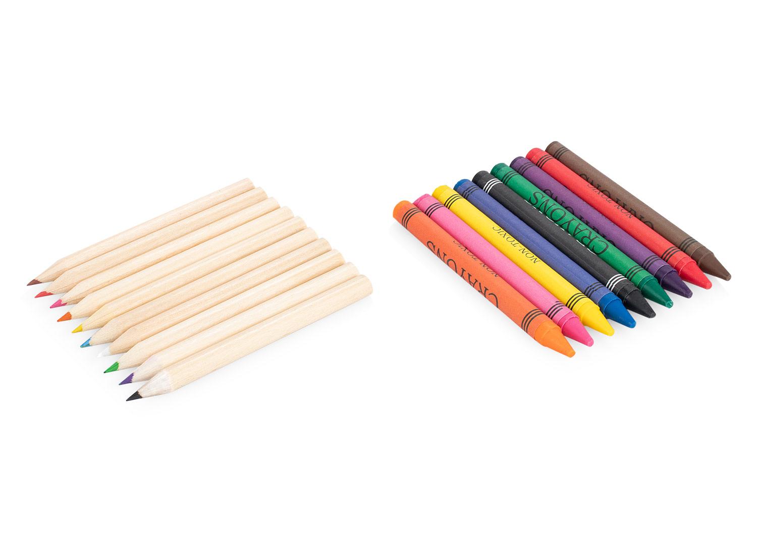 Set de crayolas y colores Natural miniatura 3