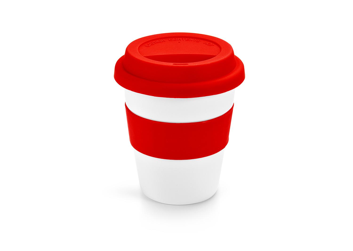 Vaso coffee 350 ml / 12 oz Rojo front