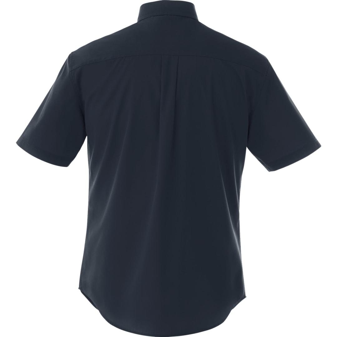 Mens stirling short sleeve shirt tall Black miniatura 6