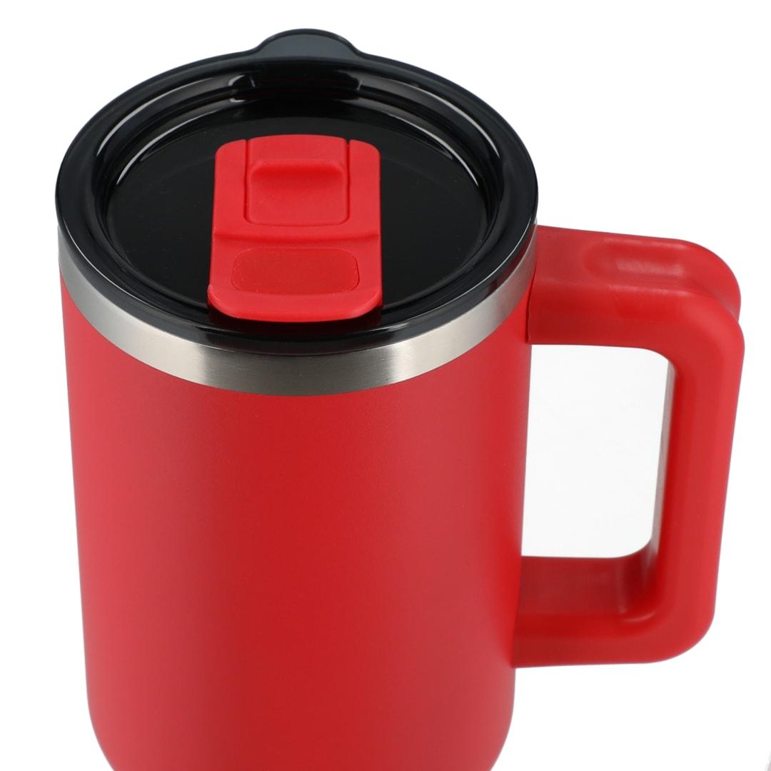 Pinnacle recycled travel tumbler with straw 40oz Black miniatura 40