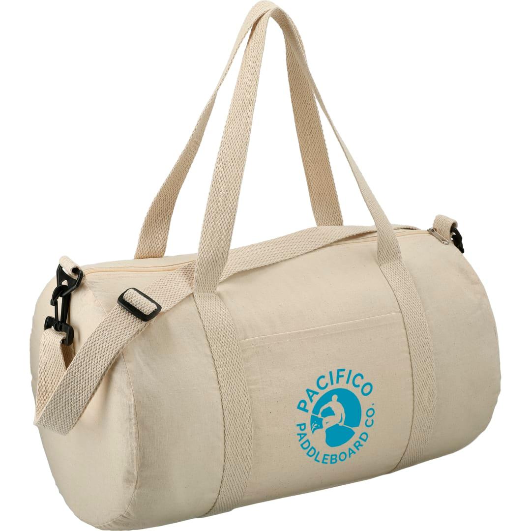Barrel 18 5oz cotton canvas duffel bag Natural miniatura 8