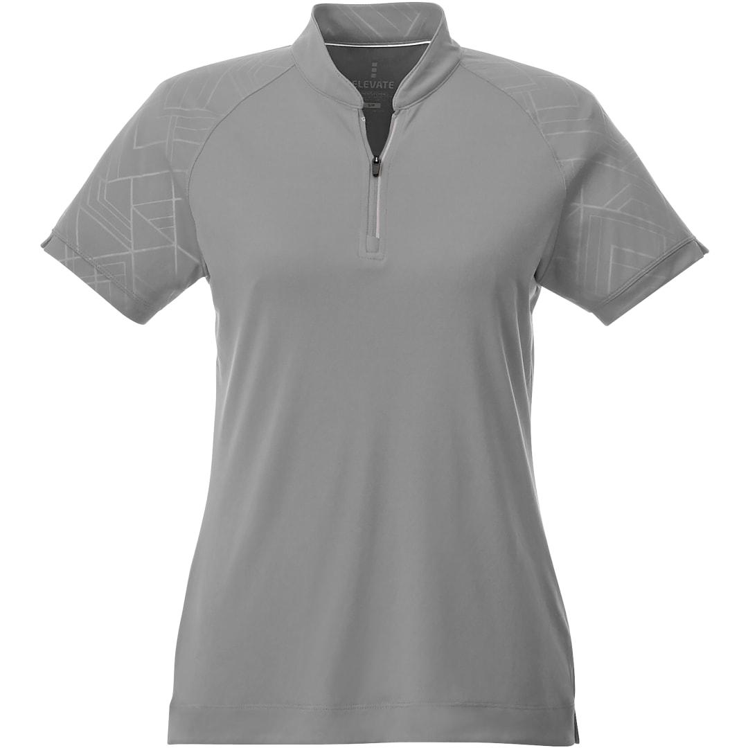 Womens hakone ss polo Red miniatura 8