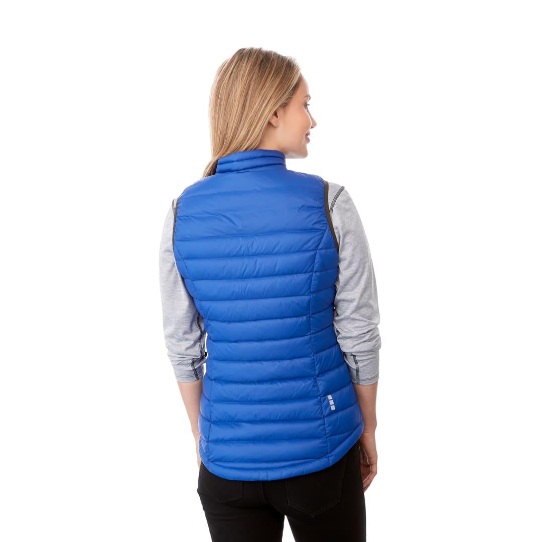 Womens whistler light down vest Black miniatura 10