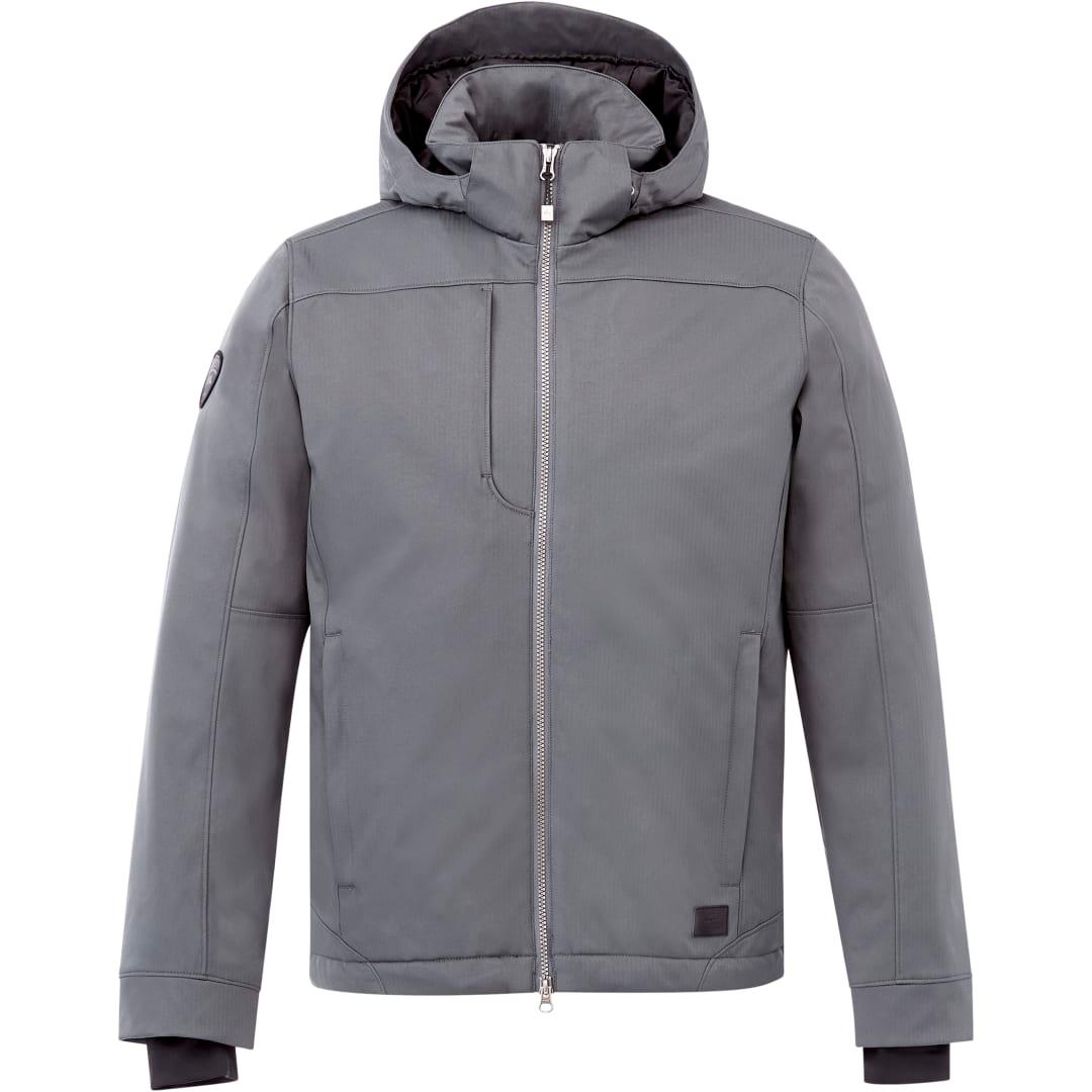 Mens northlake roots73 insulated jacket Dark Gray front