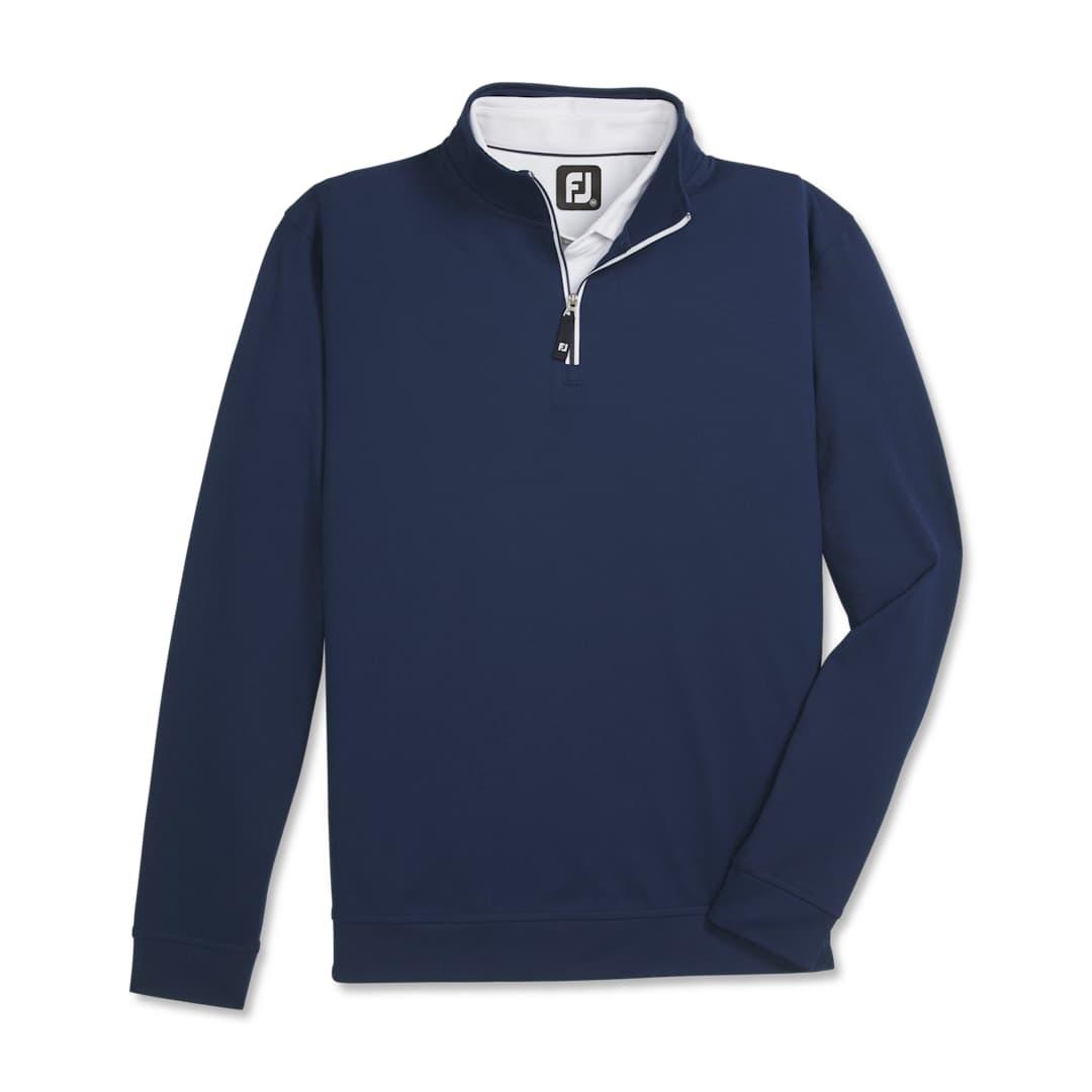 Footjoy approach quarter-zip mid-layer Navy Blue miniatura 12