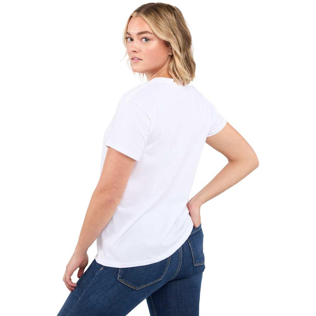 American giant cotton crew neck tee - womens White miniatura 4