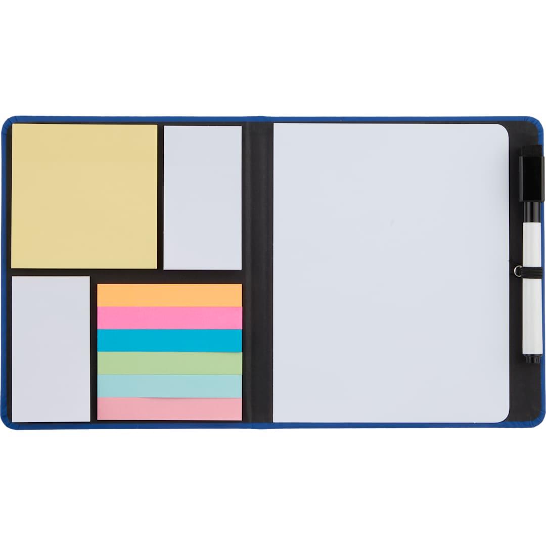 Recycled pu white board & sticky notes pad Black miniatura 15