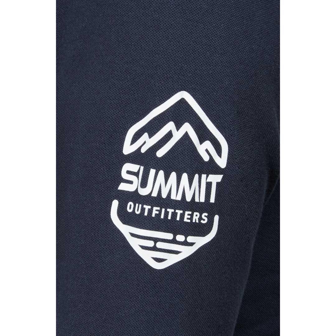 Palo long sleeve 100% cotton pique polo - womens Navy Blue miniatura 7