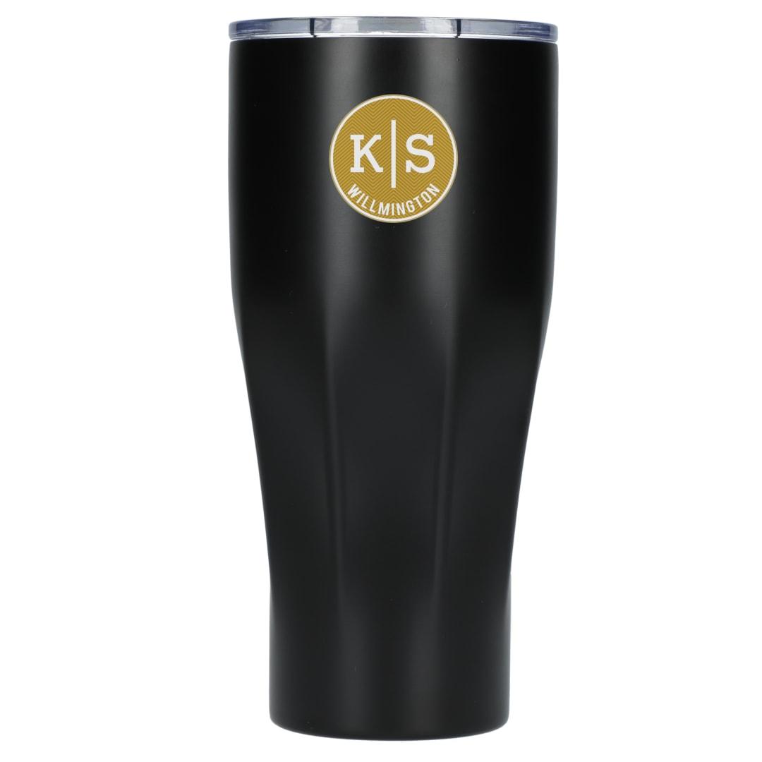 Victor recycled vacuum insulated tumbler 20oz Black miniatura 6