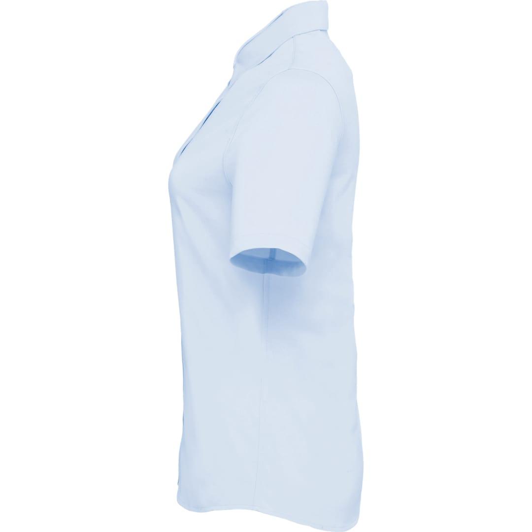 Tatra eco short knit button up sleeve shirt - womens White miniatura 8