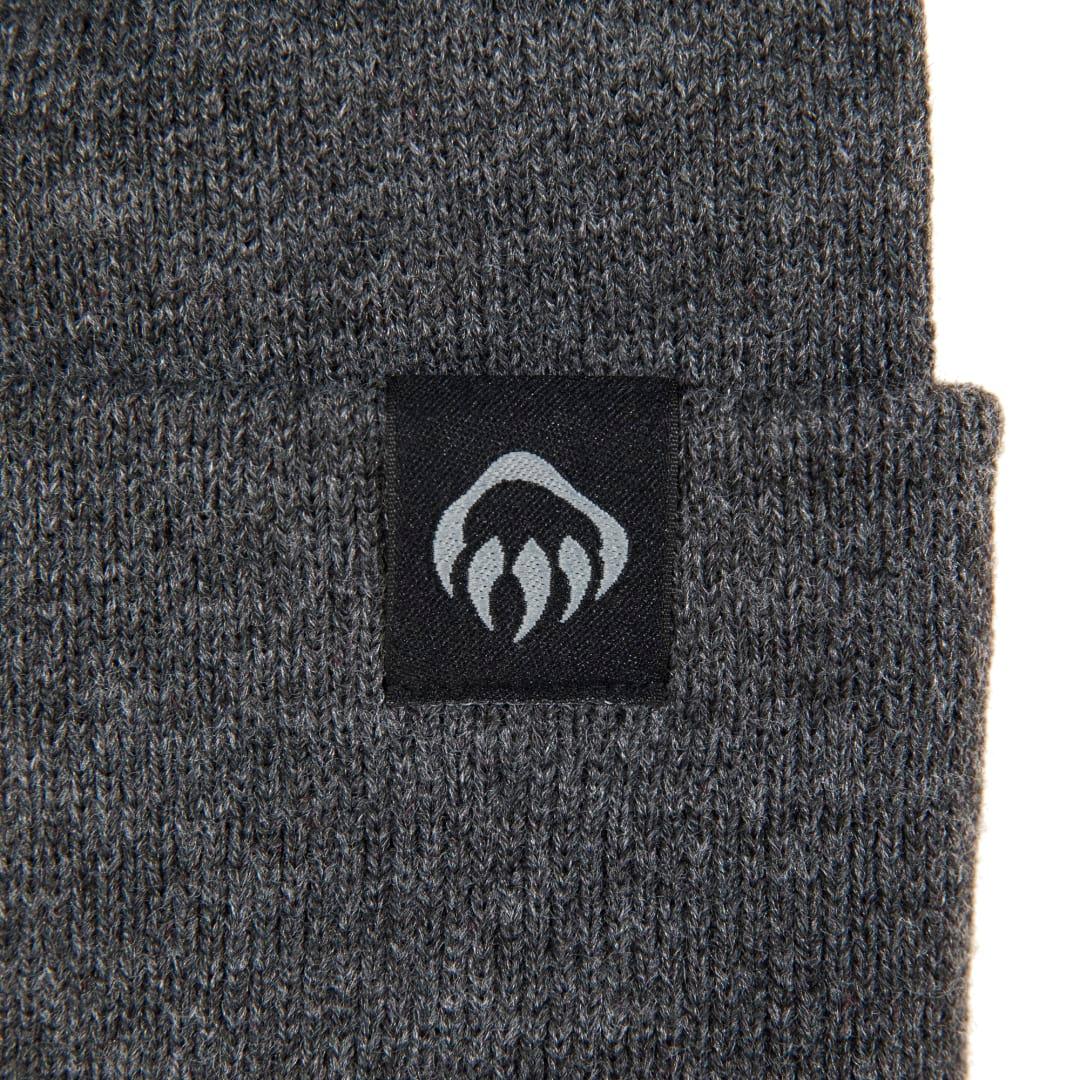 Wolverine knit watch beanie Dark Gray front