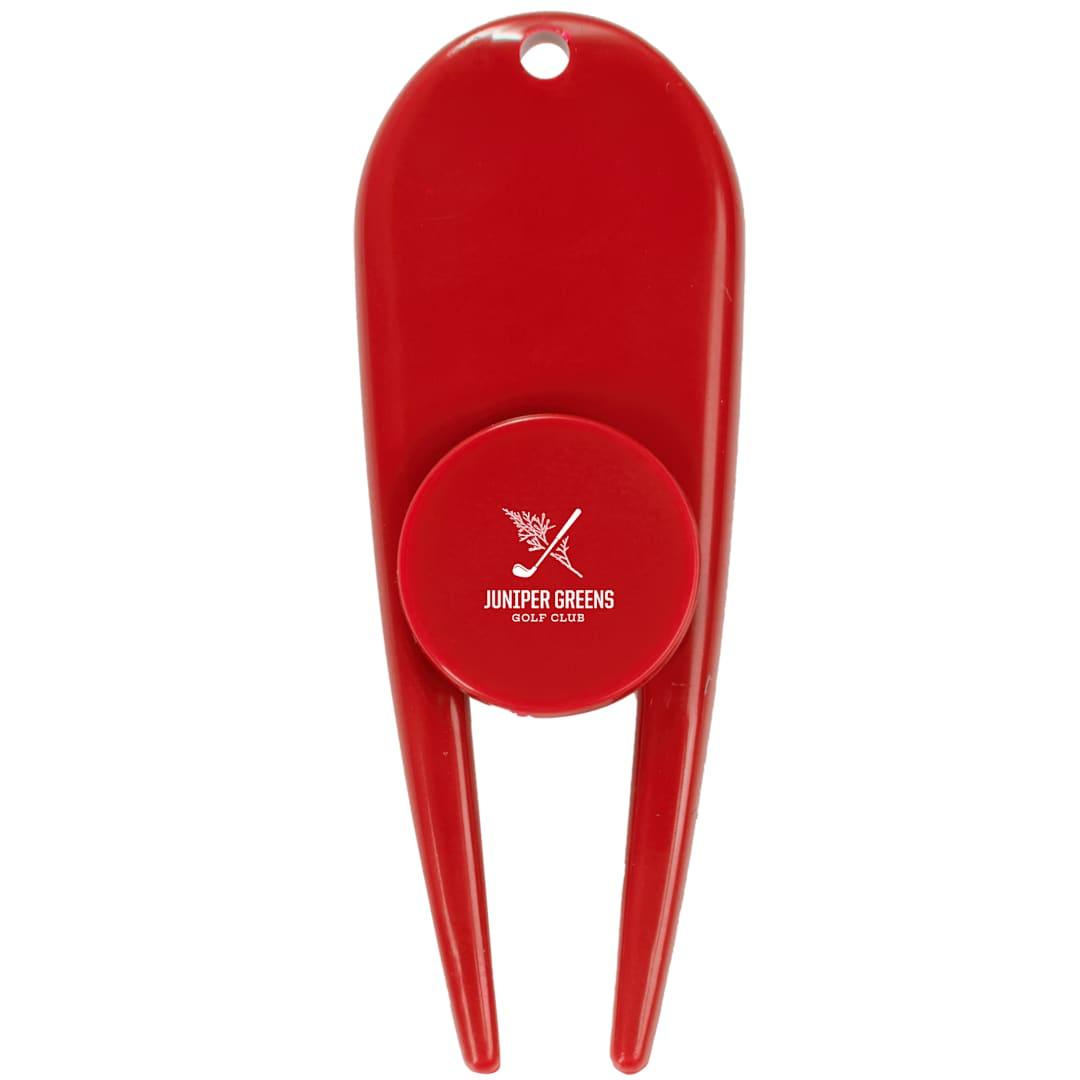 Divot tool with ball marker Black miniatura 11