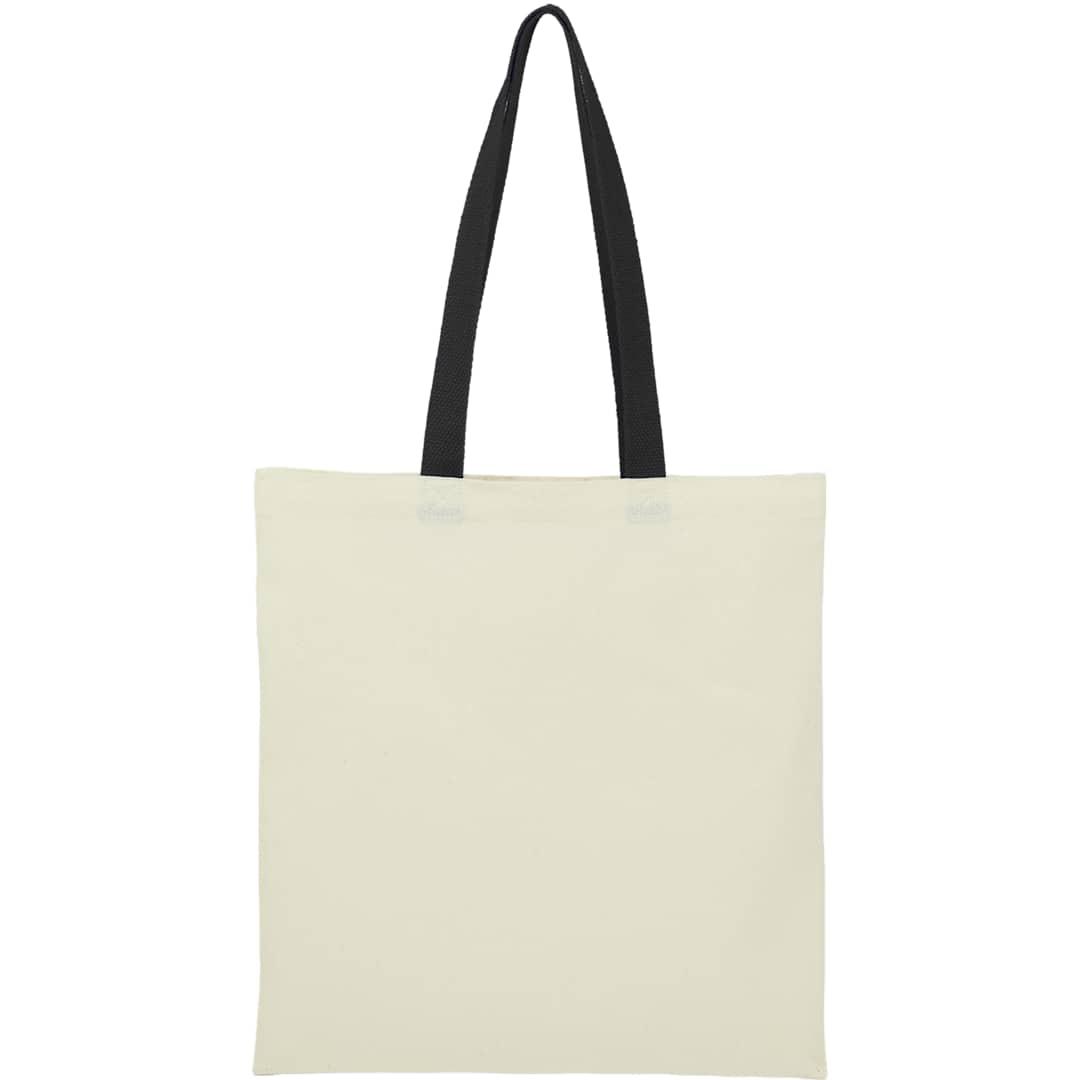Nebraska 4oz recycled cotton convention tote Black miniatura 6