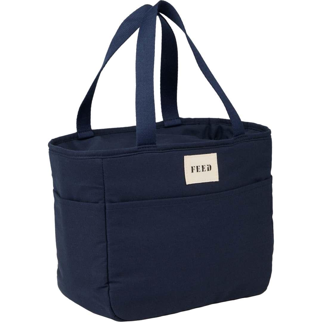 Feed organic cotton 9 can lunch cooler Natural miniatura 15