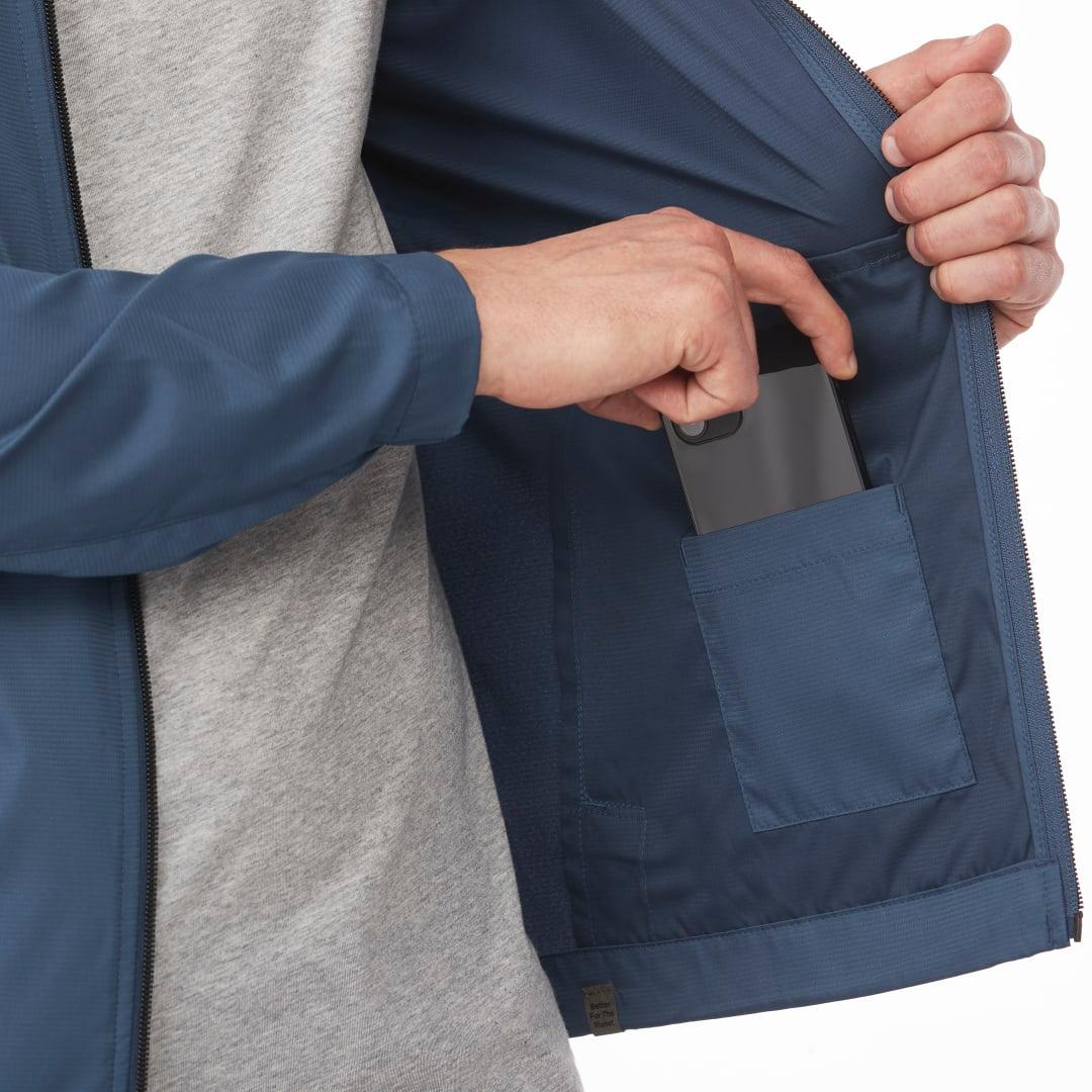 Morgan eco jacket - mens Steel Blue miniatura 8