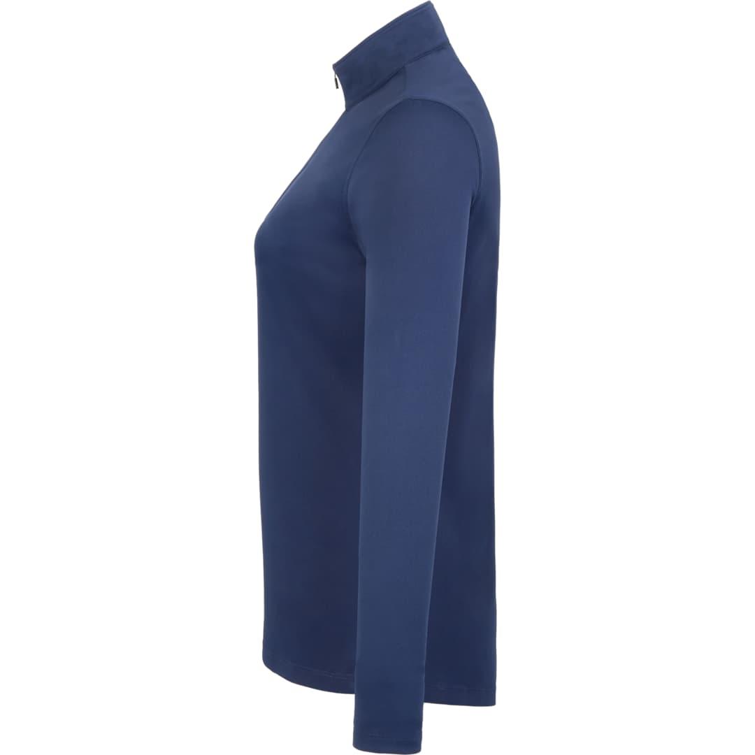 Dara knit quarter zip - womens Navy Blue miniatura 11