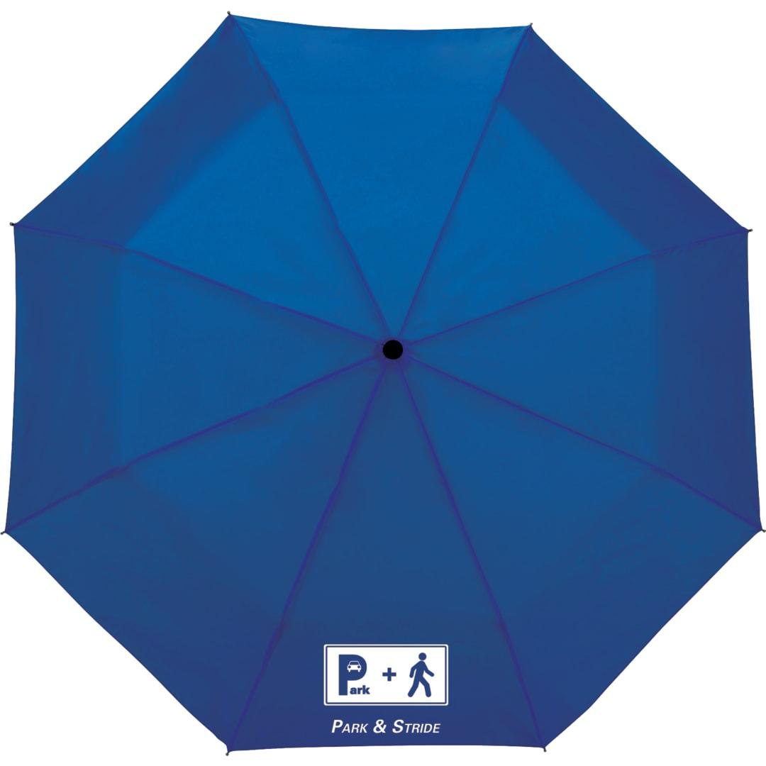 42 Totes® 3 section auto open umbrella Black miniatura 9