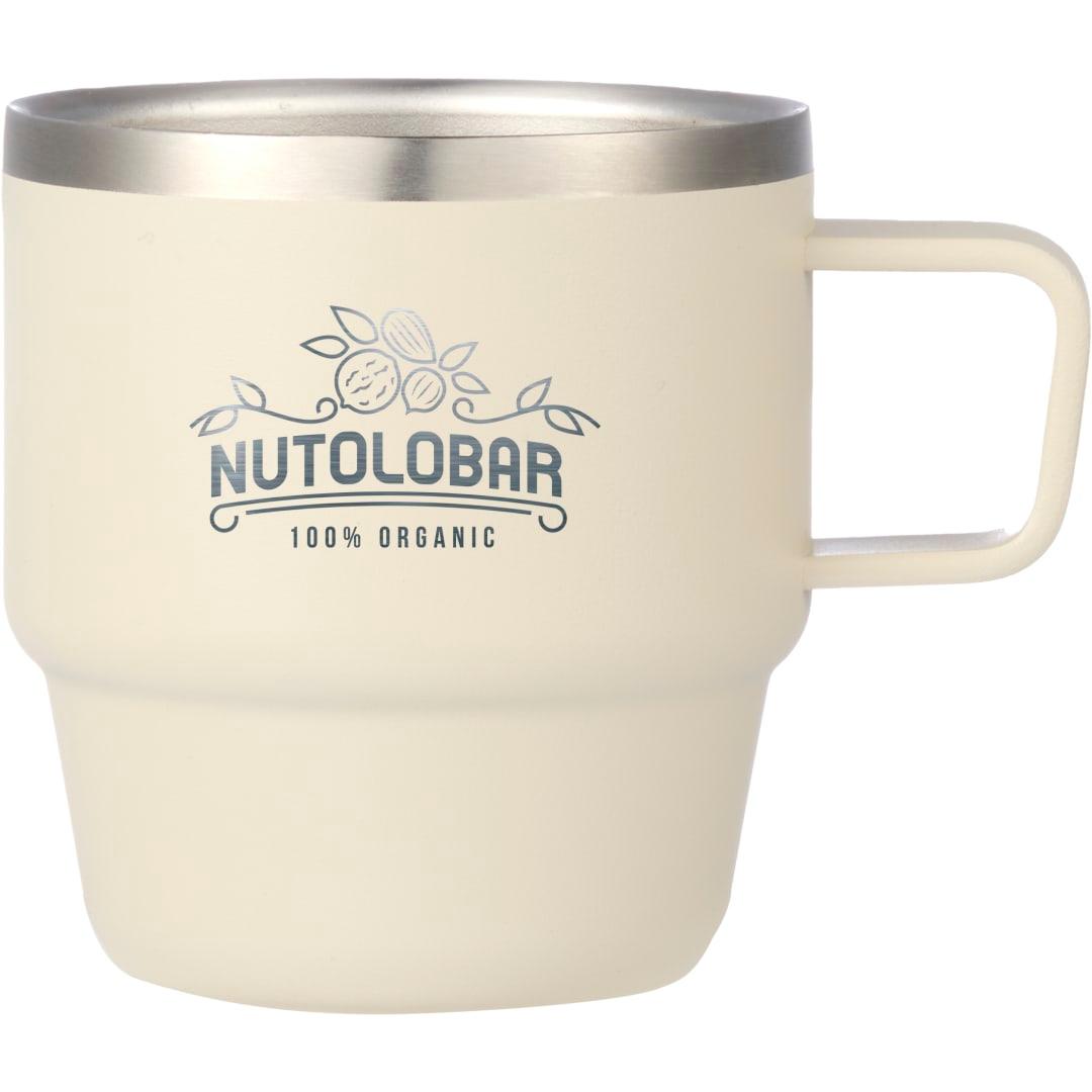 Doppio stackable recycled mug set 6oz Black miniatura 11