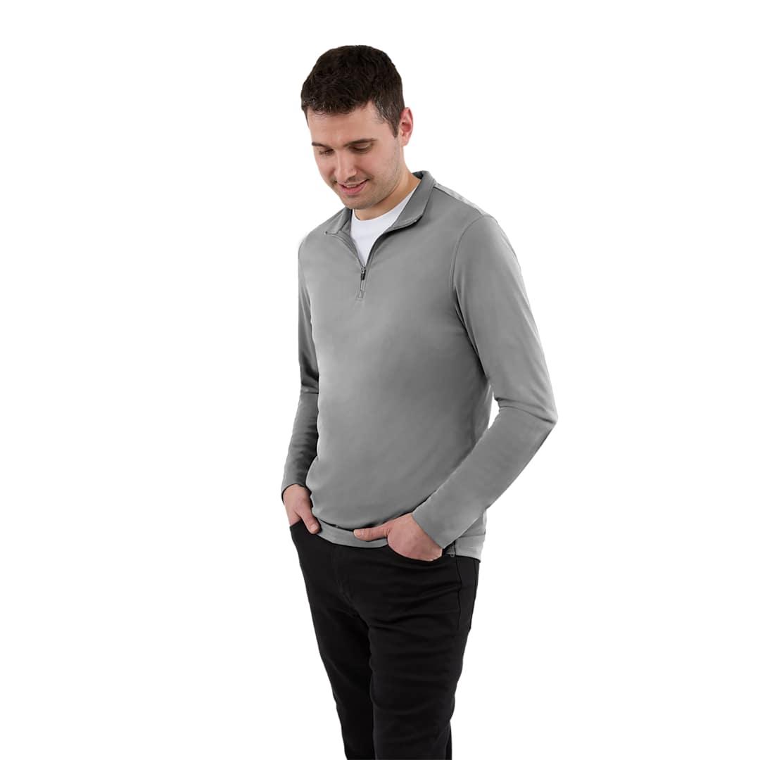Dara knit quarter zip - mens Navy Blue miniatura 9