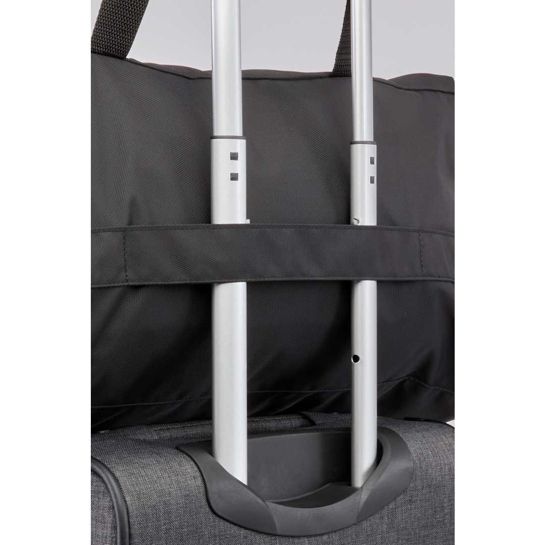 Packable recycled duffle bag Black miniatura 12