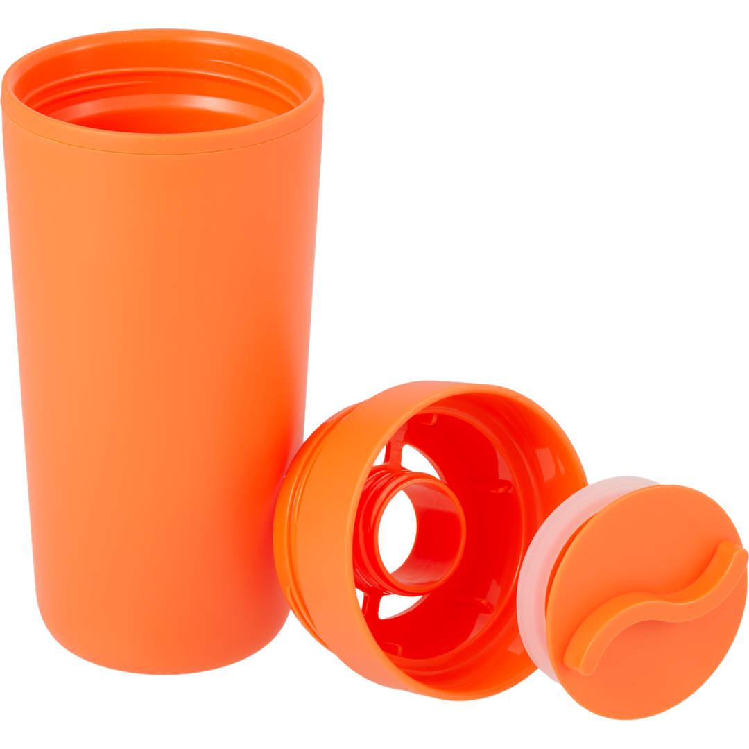 Lola recycled tumbler w/ 360 degree lid 16 oz Black miniatura 32