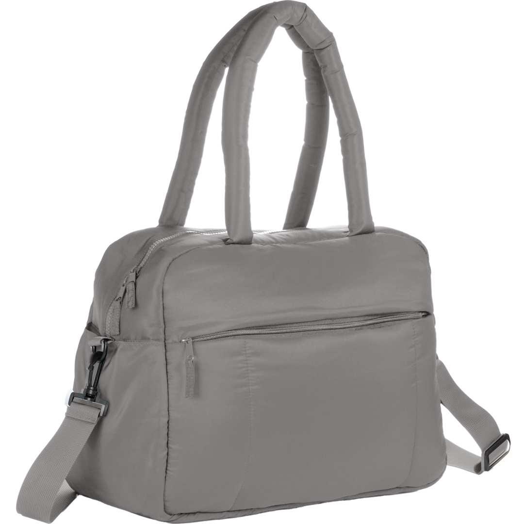 Puffer recycled duffle bag Grey miniatura 3