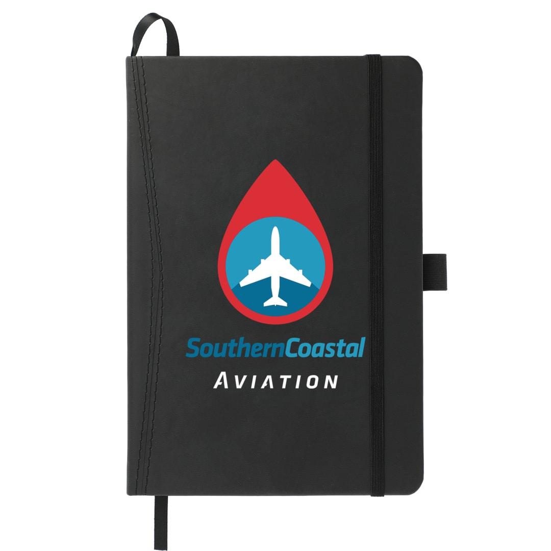 Fsc® mix 5.75 x 8.5 pedova™ pocket bound journal Navy Blue miniatura 4