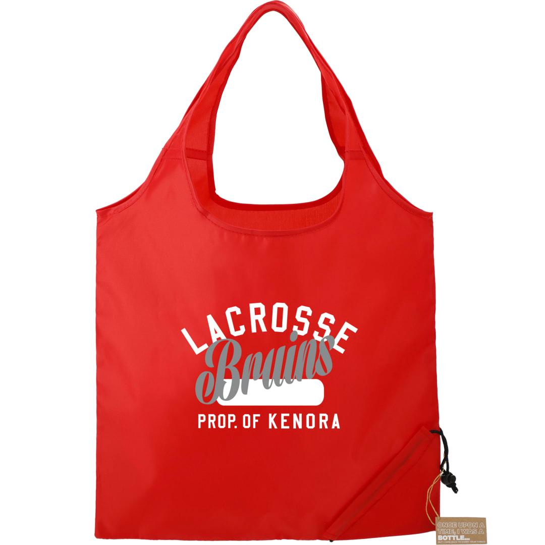 Bungalow rpet foldable shopper tote Red miniatura 25