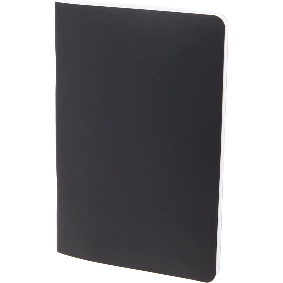 4 X 6 fsc® recycled pocket stapled notebook Black thumbnail 2