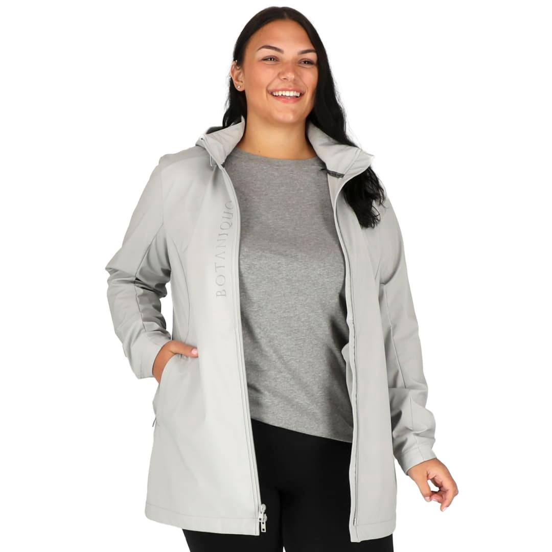 Manzano eco softshell jacket - womens Silver miniatura 5
