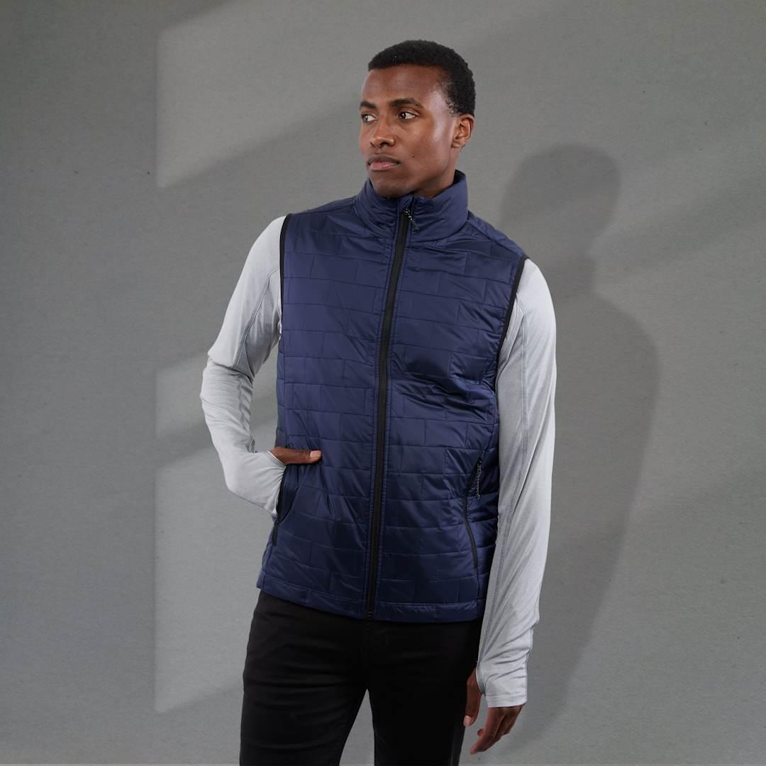 Mens telluride packable insulated vest Navy Blue miniatura 5