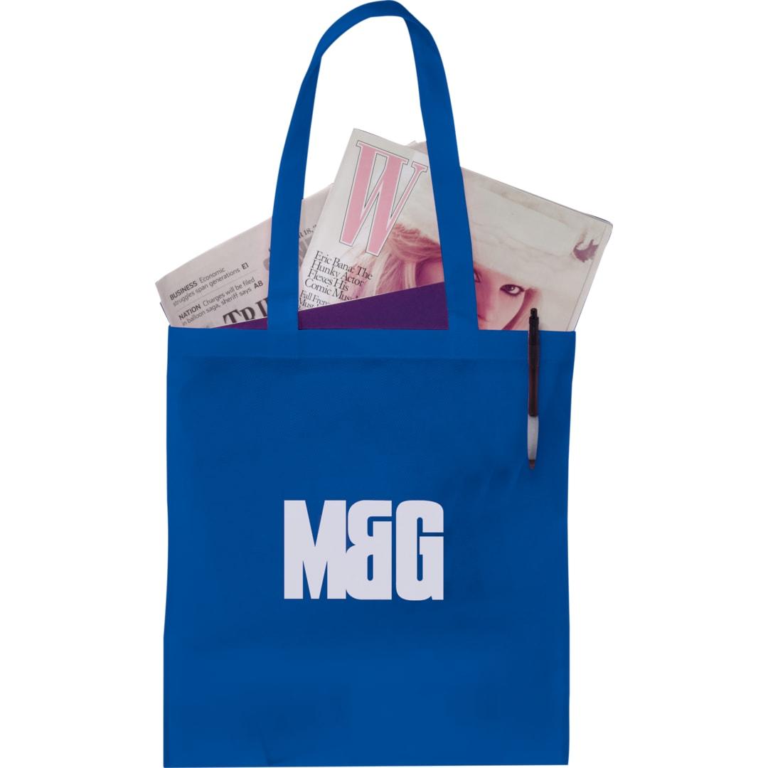 Zeus non-woven convention tote Black miniatura 8