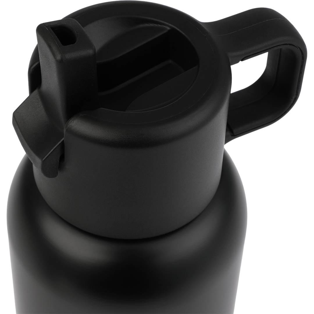Clio straw lid vacuum bottle 22oz Black miniatura 6