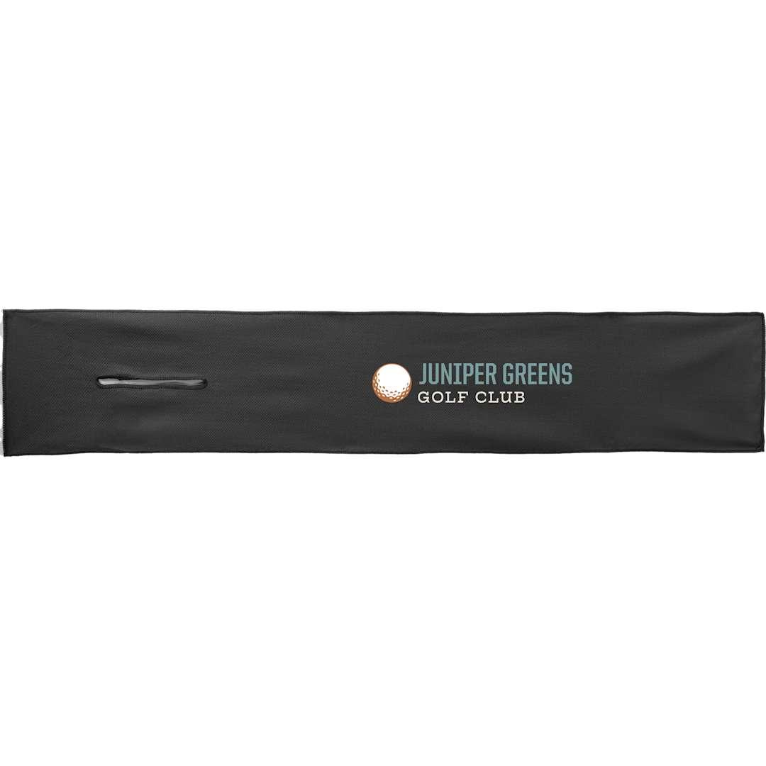 Neck wrap cooling towel Black miniatura 4