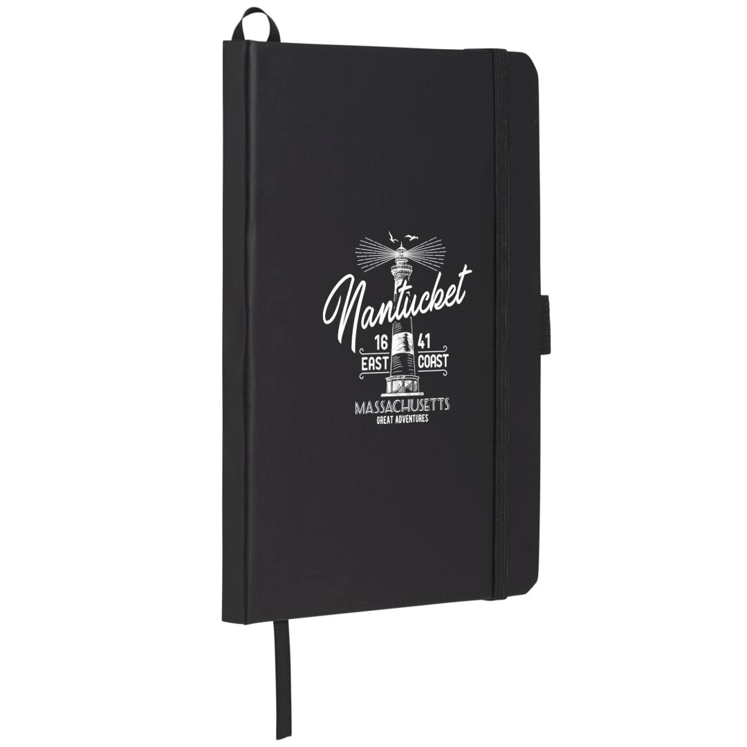 Fsc® recycled 5 x 7 prism notebook Black miniatura 7