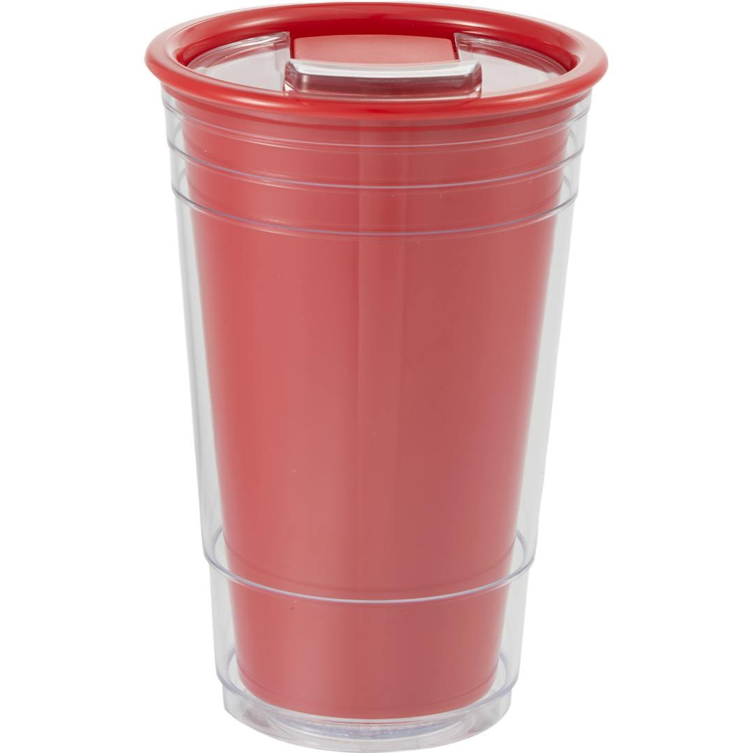 Mipsy recycled double wall tumbler 16oz Black miniatura 22