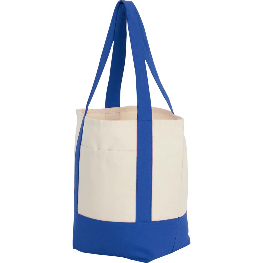 Mini recycled 8oz cotton canvas tote Red miniatura 7