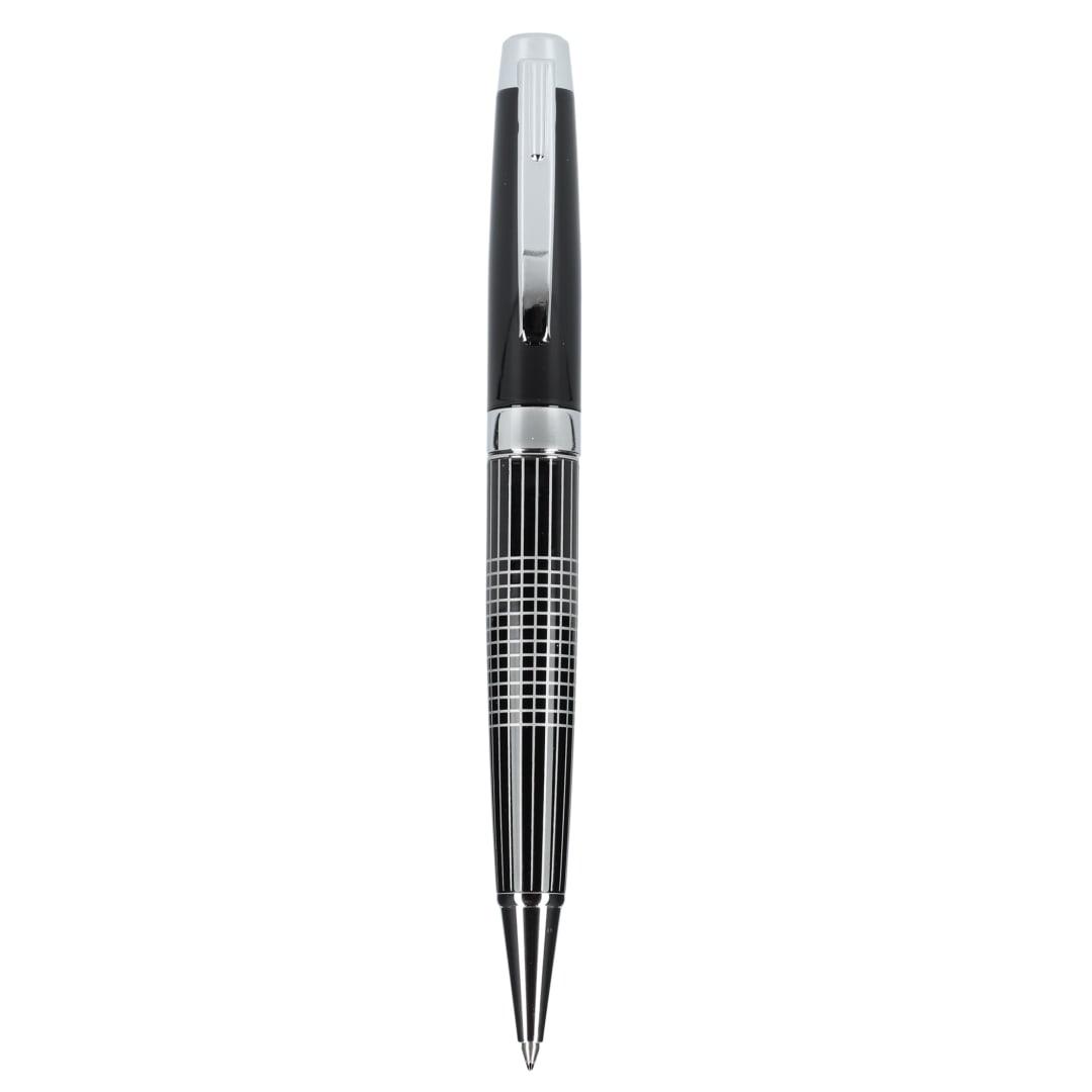 Newton recycled brass gel rollerball Black miniatura 5