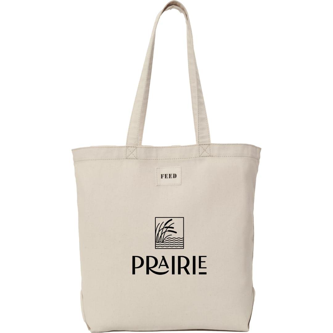 Feed organic cotton shopper tote Natural miniatura 9